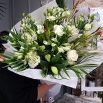 White and Green Bouquet
