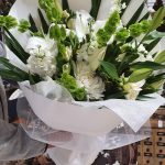 White and Green Bouquet