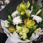 White and Green Bouquet